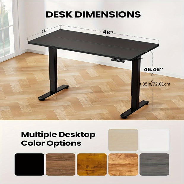 [Electric Lifting Table] Adjustable Electric Upright Table, 48/55/63 inch Electric Lifting Table, Ergonomic Computer Desk, Electronic Game Table