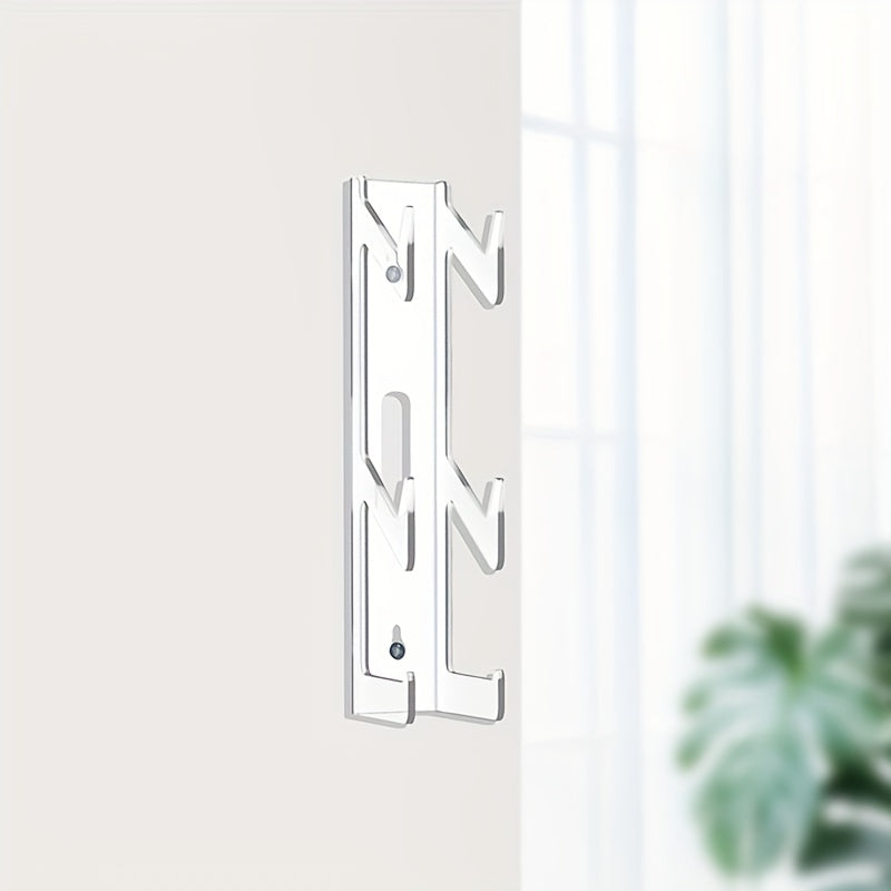 Durable Universal Game Controller Wall Mount - Secure Storage for PS5, PS4, Xbox, Switch with Built-In Earphone Holder - Space-Saving, Easy Install, Perfect Organizational Solution