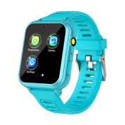 Teenagers Game Smart Watch With 24 Puzzle Games, HD Touch Screen Camera, Music Player, Pedometer Alarm Clock, Calculator Flashlight 12/24 Hr Students Watches, Gift For Boys Girls, Fitness Tracker Watch