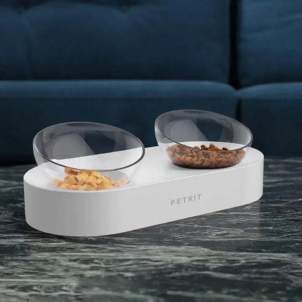 Youpin Petkit Pet Bowl Feeding Dishes Adjustable Double Feeder Bowls Water Cup Cat Bowls Drinking Bowl Pet Supplies