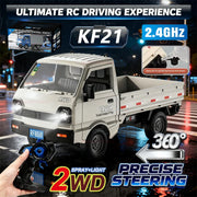KF21 Remote Control Car 1:16 Scale 2.4GHz Drift Climbing Truck With Spray Lights Kids Boys Gifts Off-Road Toys For Outdoor Play
