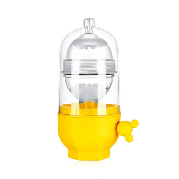 1pcs New Hand Powered Golden Egg Maker Inside Mixer Kitchen Cooking Gadget Portable Egg Cooker Tool Egg Scrambler Shaker  gadget