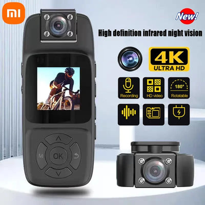 Xiaomi Mini WiFi Camera 4K HD Portable Digital Video Recorder Professional Anti Shake Camera Night Vision Action Camera 2025New