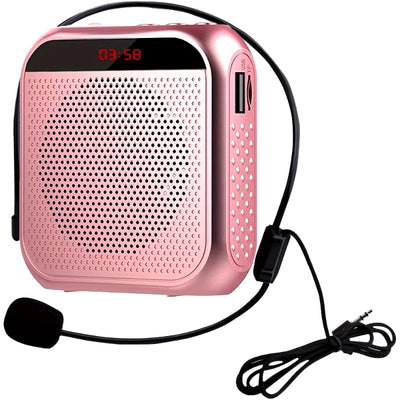 Portable Sound Amplifier，USBRechargeable Speaker Personal Microphone Speech，Suitable for lectures/Meeting/Guide/Outdoor