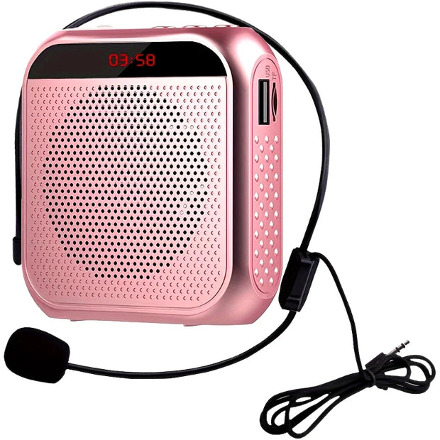 Portable Sound Amplifier，USBRechargeable Speaker Personal Microphone Speech，Suitable for lectures/Meeting/Guide/Outdoor