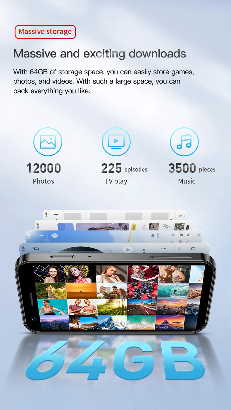 The smart phone in your pocket! SOYES XS16 3-inch Android 10.0 Mini Phone 4G Network Dual SIM Card 3+64G Memory with Play Store