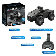 KF29 Car With HD Camera FPV WIFI Machine On Remote Control Stunt 1:28 2.4G SUV Radiocontrol Climbing Toy For Kids on a Toy Gifts