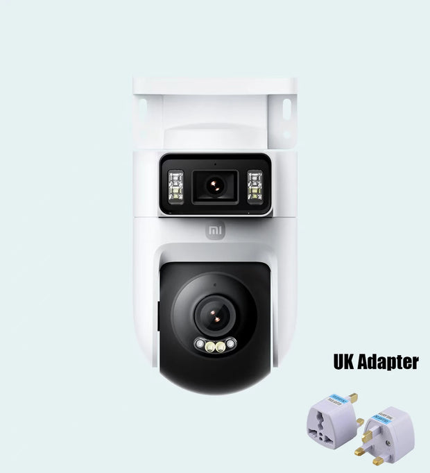 Xiaomi Outdoor Camera 4 Dual Lens 3K Ultra HD 360° Panoramic Tracking AI Human Detection Full-Color Night Vision IP66 Rainproof