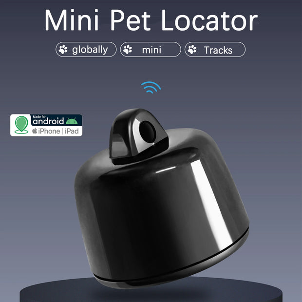 Pet Anti Loss Device 2.7g Mini GPS Tracker for Pets, Compatible with Android & iOS, Global Tracking for Cats/Dogs/Birds/Rabbits