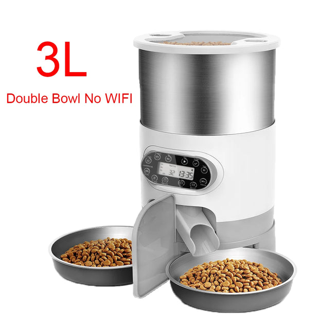 New Pet Feeder Pet Dispenser For Cat And Dog Travel Supply Automatic Smart Slow Feeder Dispenser Fixed Time Amount Of Food