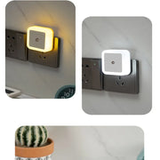 Light controlled night light, light controlled induction light, dreamy color changing mushroom light, LED energy-saving night li