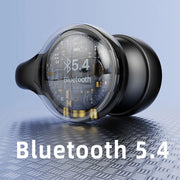 Wireless Headphones  Bluetooth Headset With Mic Handsfree Noise Canceling Earphones Clip Ear Music Sports Gaming Earplug