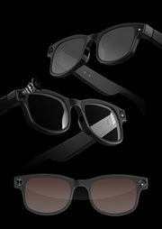JRF 4K Smart AI Glasses 800W Pixel AI Shooting Camera HDPhoto Video Voice Call Music Translation Waterproof Bluetooth AI Glasses