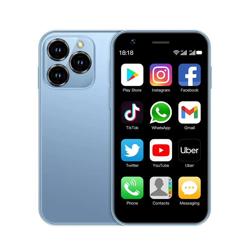 The smart phone in your pocket! SOYES XS16 3-inch Android 10.0 Mini Phone 4G Network Dual SIM Card 3+64G Memory with Play Store