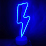 Lightning LED neon light, USB or battery powered boy/girl gift cool game light, bedroom wedding party decoration creative light