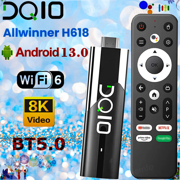 Smart TV Stick 8K Android 13