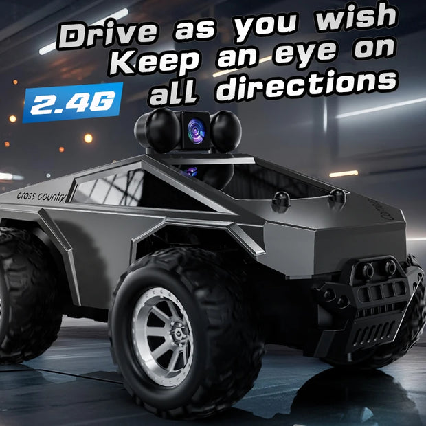 KF29 Car With HD Camera FPV WIFI Machine On Remote Control Stunt 1:28 2.4G SUV Radiocontrol Climbing Toy For Kids on a Toy Gifts