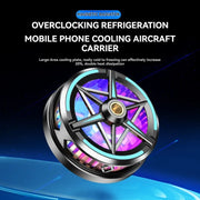 Magnetic Phone Cooler: Semiconductor Cooling Pad for PUBG Mobile & Live Streaming | Ultra-Quiet, Universal Fit Gaming Gadget