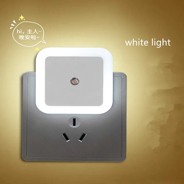 Light controlled night light, light controlled induction light, dreamy color changing mushroom light, LED energy-saving night li
