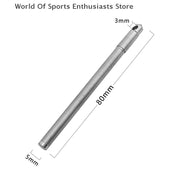 1Pc Portable Mini Titanium Ballpoint Pen EDC Gadget Keychain For Outdoor Camping Hiking Survival Gadget