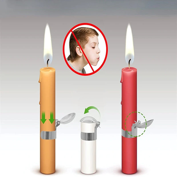 Fully Automatic Candle Extinguisher Indoor and Outdoor Safety Gadget for Extinguishing Candle Flames Candle Extinguishing Gadget