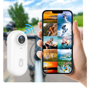 2025 Hot Gift 4K Magnetic Body Cam Portable WiFi Wireless Action Camera POV Bike Mount Sports Vide Waterproof Mini Vlog Camera