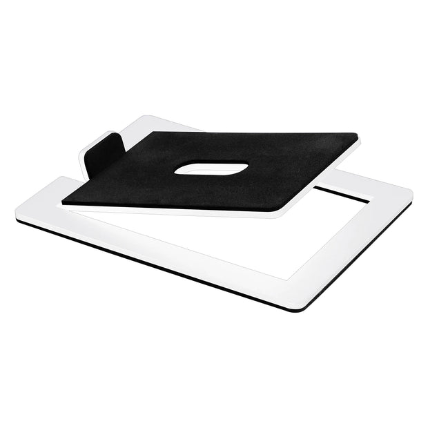 Speaker Support Base is Made of Carbon Steel For Tabletop Speaker Bottom Stand with Shock Absorption and Enhanced Sound Quality