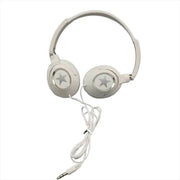 Sound Wired Headphones Over Ear Headset Bass HiFi Sound Music Stereo Earphones Flexible Adjustable Headset For PC Mobile