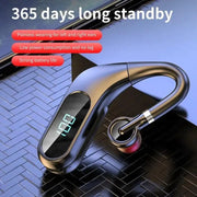 Bluetooth Headphones with Real-time Digital Display HD Sound Quality Durable Endurance with Painless Sports Headphones