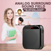 Portable Sound Amplifier，USBRechargeable Speaker Personal Microphone Speech，Suitable for lectures/Meeting/Guide/Outdoor