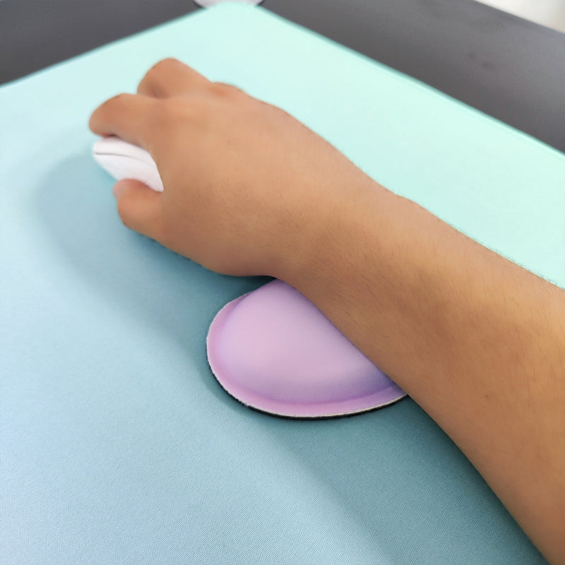 Keyboard Mouse Pad Set, 4in1 Large Gaming Mousepad + Keyboard Wrist Rest Support + Mouse Wrist Cushion + Wrist Pad, Non-Slip PU Base, 35.4x15.7in Extended Desk Mat For Home And Office