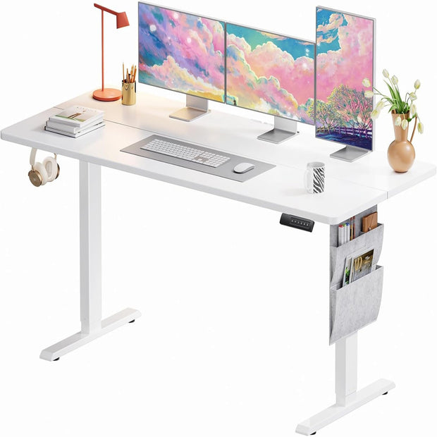 [Electric Lifting Table] Adjustable Electric Upright Table, 48/55/63 inch Electric Lifting Table, Ergonomic Computer Desk, Electronic Game Table