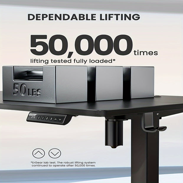 [Electric Lifting Table] Adjustable Electric Upright Table, 48/55/63 inch Electric Lifting Table, Ergonomic Computer Desk, Electronic Game Table